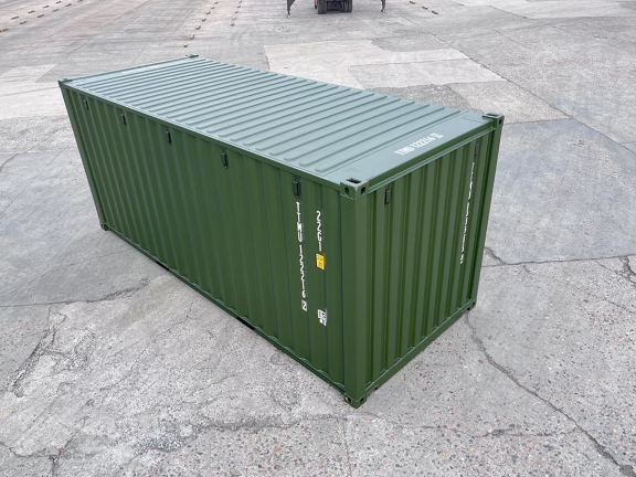 A 20 x 8ft Standard Container in New (One-Trip) condition, located in Glasgow