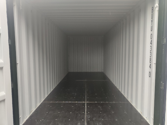 A 20 x 8ft Standard Container in New (One-Trip) condition, located in Glasgow