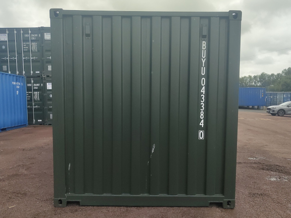 A 20 x 8ft Standard Container in New (One-Trip) condition, located in Glasgow