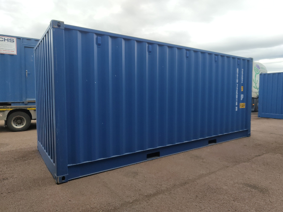 A 20 x 8ft Side Opening Container in New (One-Trip) condition, located in Glasgow (Blochairn)