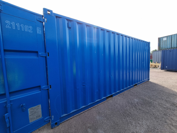 A 20 x 8ft Standard Container in Ex-Hire Fleet condition, located in Glasgow (Blochairn)