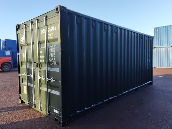 A 20 x 8ft Standard Container in New (One-Trip) condition, located in Glasgow (Blochairn)