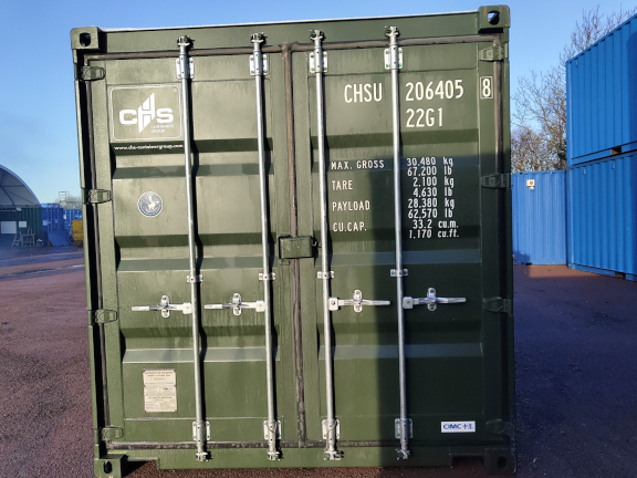 A 20 x 8ft Standard Container in New (One-Trip) condition, located in Glasgow (Blochairn)