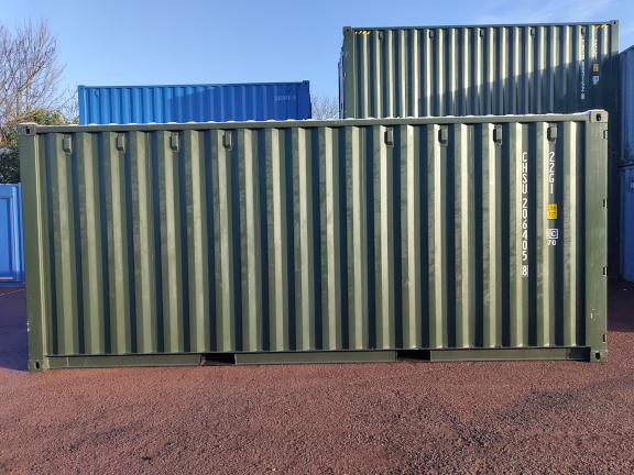A 20 x 8ft Standard Container in New (One-Trip) condition, located in Glasgow (Blochairn)