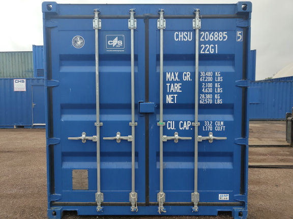 A 20 x 8ft Standard Container in New (One-Trip) condition, located in Glasgow (Blochairn)