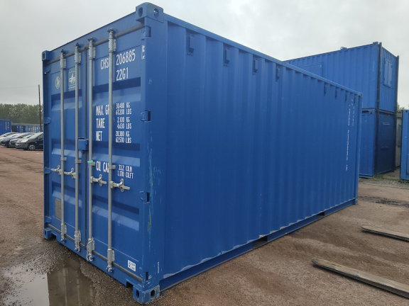 A 20 x 8ft Standard Container in New (One-Trip) condition, located in Glasgow (Blochairn)