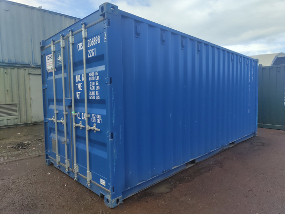 A 20 x 8ft Standard Container in New (One-Trip) condition, located in Glasgow (Blochairn)