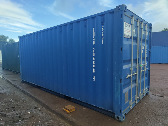 A 20 x 8ft Standard Container in New (One-Trip) condition, located in Glasgow (Blochairn)