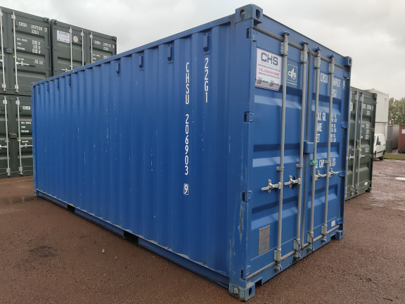 A 20 x 8ft Standard Container in New (One-Trip) condition, located in Glasgow (Blochairn)