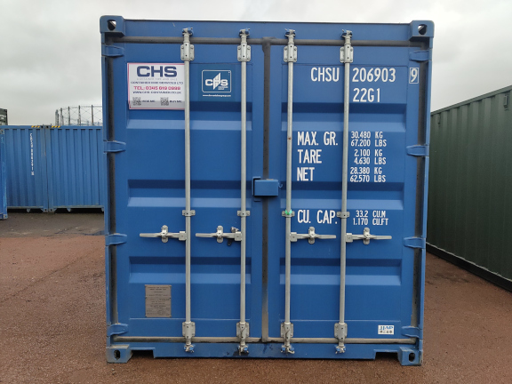 A 20 x 8ft Standard Container in New (One-Trip) condition, located in Glasgow (Blochairn)