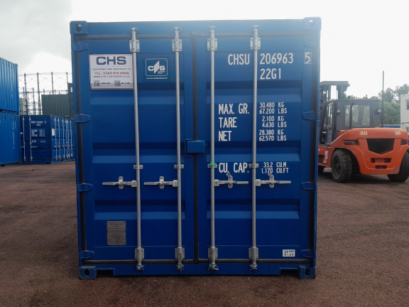 A 20 x 8ft Standard Container in New (One-Trip) condition, located in Glasgow (Blochairn)