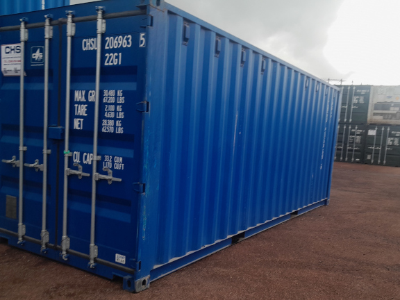 A 20 x 8ft Standard Container in New (One-Trip) condition, located in Glasgow (Blochairn)