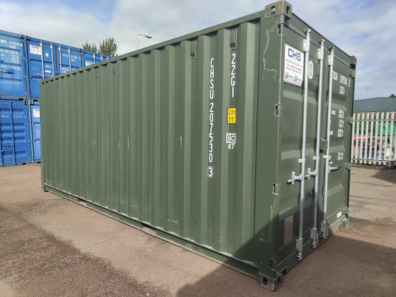 A 20 x 8ft Standard Container in New (One-Trip) condition, located in Glasgow (Blochairn)