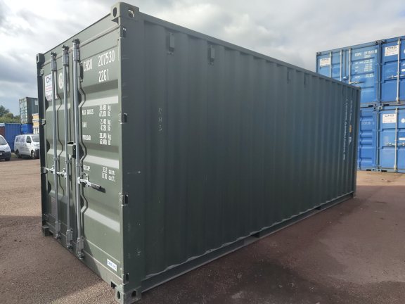 A 20 x 8ft Standard Container in New (One-Trip) condition, located in Glasgow (Blochairn)
