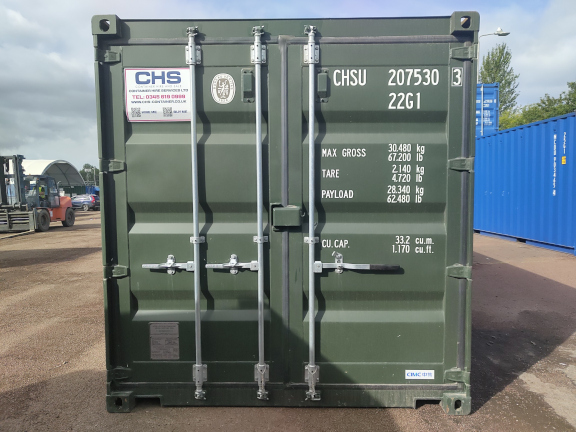 A 20 x 8ft Standard Container in New (One-Trip) condition, located in Glasgow (Blochairn)