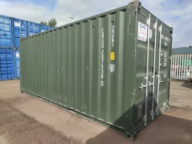 20 x 8ft Standard Container - New (One-Trip) - Glasgow (Blochairn)