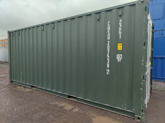 A 20 x 8ft Standard Container in New (One-Trip) condition, located in Glasgow (Blochairn)