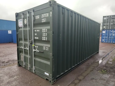 20 x 8ft Standard Container - New (One-Trip) - Glasgow (Blochairn)