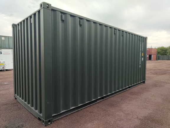 A 20 x 8ft Standard Container in New (One-Trip) condition, located in Glasgow (Blochairn)