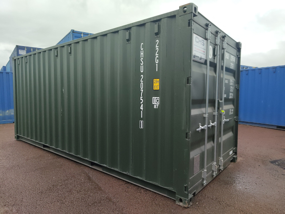 A 20 x 8ft Standard Container in New (One-Trip) condition, located in Glasgow (Blochairn)