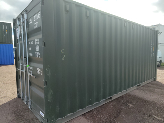 A 20 x 8ft Standard Container in New (One-Trip) condition, located in Glasgow (Blochairn)