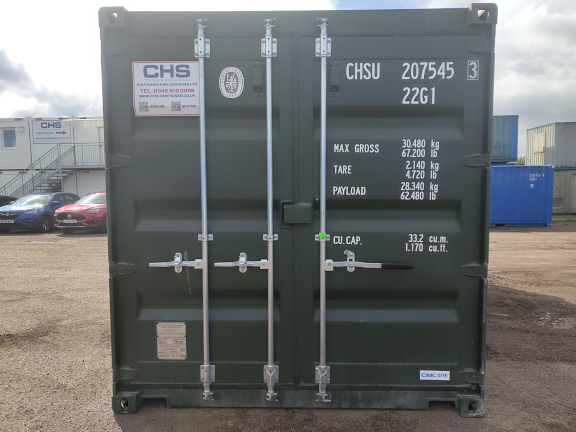 A 20 x 8ft Standard Container in New (One-Trip) condition, located in Glasgow (Blochairn)