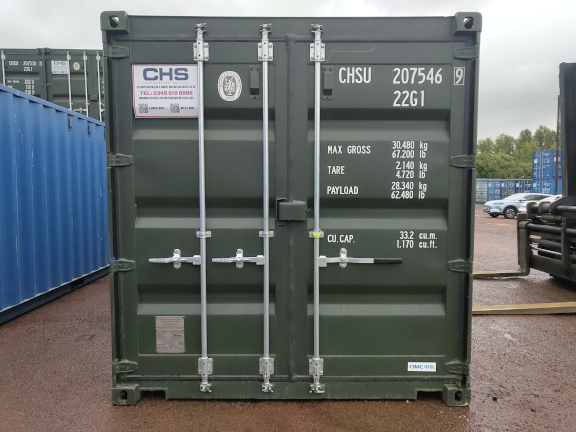 A 20 x 8ft Standard Container in New (One-Trip) condition, located in Glasgow (Blochairn)