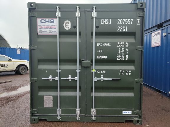 A 20 x 8ft Standard Container in New (One-Trip) condition, located in Glasgow (Blochairn)