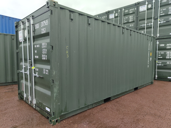 A 20 x 8ft Standard Container in New (One-Trip) condition, located in Glasgow (Blochairn)