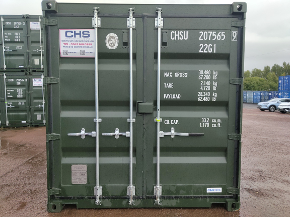A 20 x 8ft Standard Container in New (One-Trip) condition, located in Glasgow (Blochairn)
