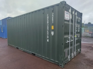 20 x 8ft Standard Container - New (One-Trip) - Glasgow (Blochairn)