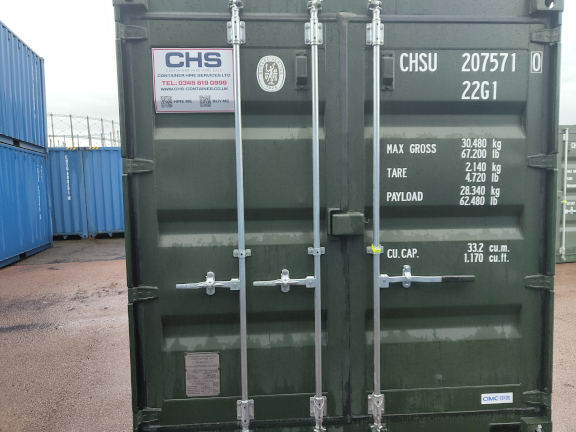 A 20 x 8ft Standard Container in New (One-Trip) condition, located in Glasgow (Blochairn)