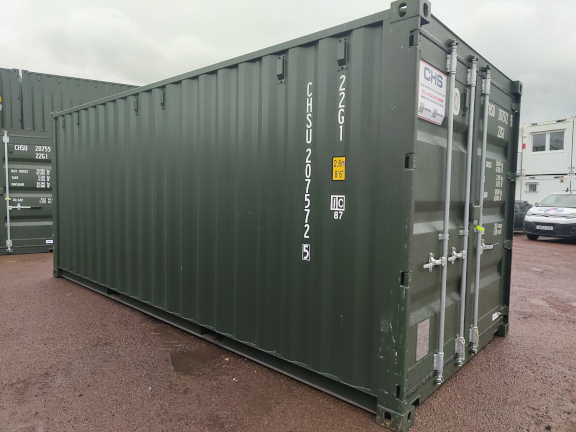 A 20 x 8ft Standard Container in New (One-Trip) condition, located in Glasgow (Blochairn)