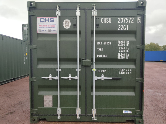A 20 x 8ft Standard Container in New (One-Trip) condition, located in Glasgow (Blochairn)