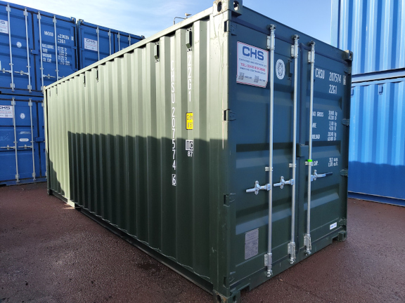 A 20 x 8ft Standard Container in New (One-Trip) condition, located in Glasgow (Blochairn)
