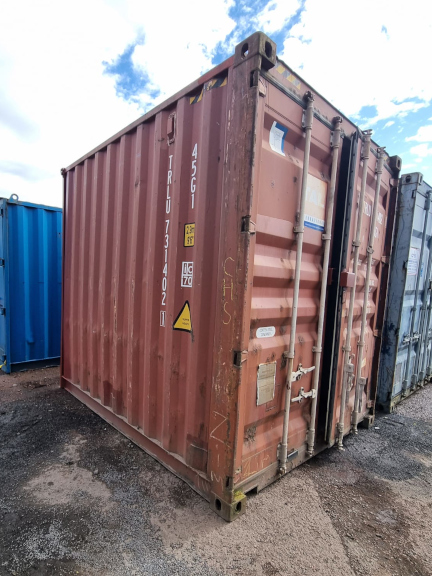 A 10 x 8ft High-Cube Container in Ex-Hire Fleet condition, located in Glasgow (Blochairn)