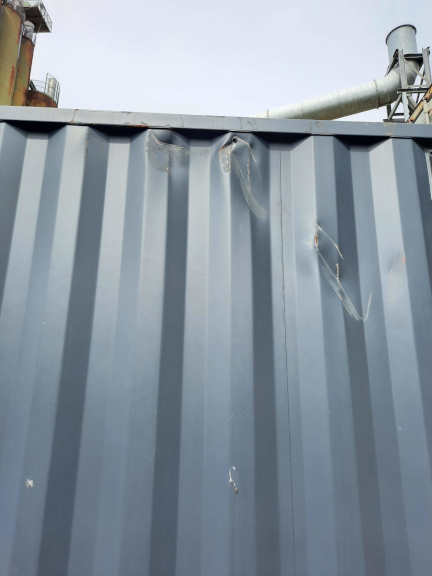 A 40 x 8ft High-Cube Container in New (One-Trip) condition, located in Glasgow (Coatbridge)