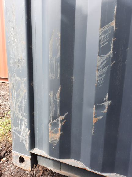 A 40 x 8ft High-Cube Container in New (One-Trip) condition, located in Glasgow (Coatbridge)