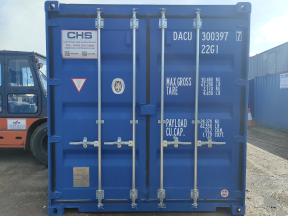 A 20 x 8ft Standard Container in New (One-Trip) condition, located in Glasgow (Blochairn)