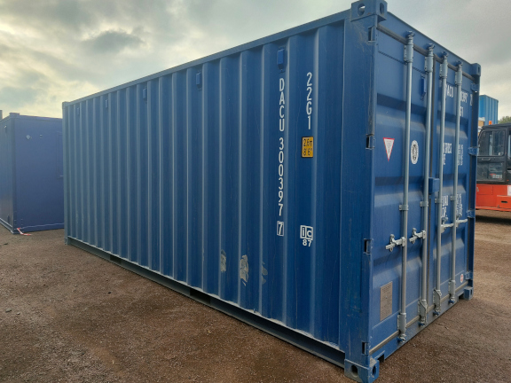 A 20 x 8ft Standard Container in New (One-Trip) condition, located in Glasgow (Blochairn)