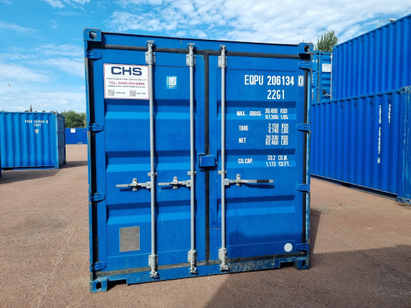 A 20 x 8ft Standard Container in Ex-Hire Fleet condition, located in Glasgow (Blochairn)