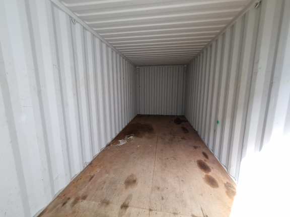 A 20 x 8ft Standard Container in Ex-Hire Fleet condition, located in Glasgow (Blochairn)