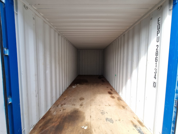 A 20 x 8ft Standard Container in Ex-Hire Fleet condition, located in Glasgow (Blochairn)