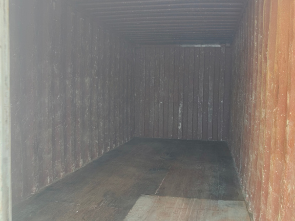 A 20 x 8ft Standard Container in As-Is condition, located in Glasgow