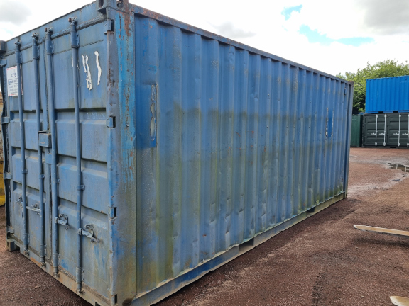 A 20 x 8ft Standard Container in Ex-Hire Fleet condition, located in Glasgow