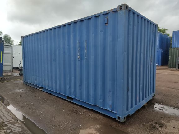 A 20 x 8ft Standard Container in Ex-Hire Fleet condition, located in Glasgow