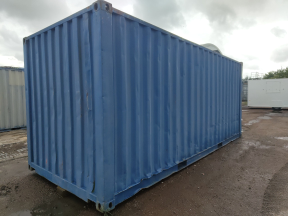 A 20 x 8ft Standard Container in Ex-Hire Fleet condition, located in Glasgow