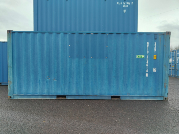 A 20 x 8ft Standard Container in Ex-Hire Fleet condition, located in Glasgow