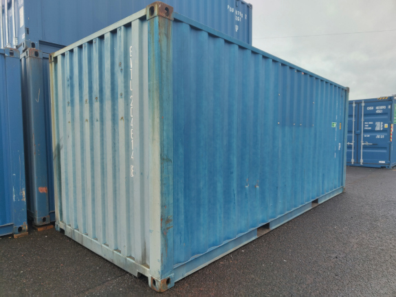 A 20 x 8ft Standard Container in Ex-Hire Fleet condition, located in Glasgow