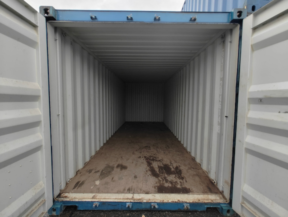 A 20 x 8ft Standard Container in Ex-Hire Fleet condition, located in Glasgow